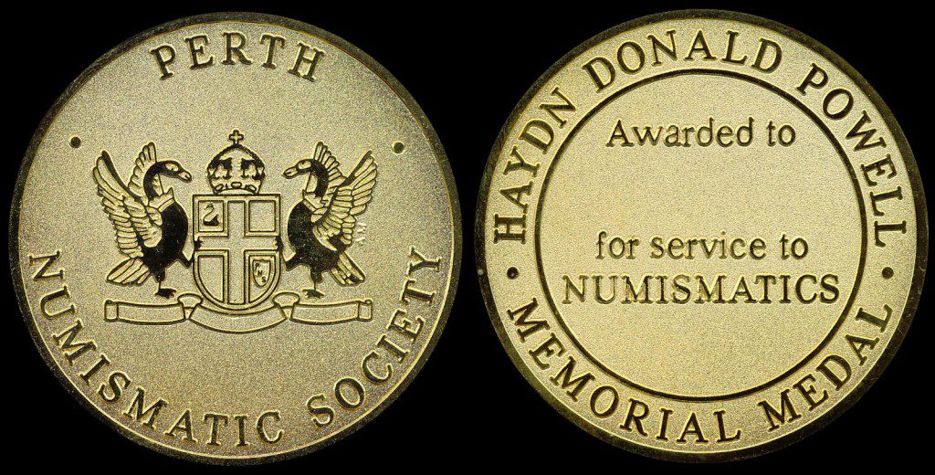 Haydn D. Powell Memorial Medal - Gold