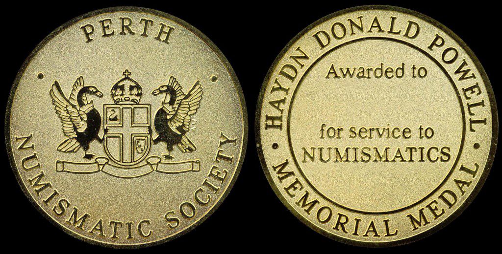 Haydn D. Powell Memorial Medal - Gold