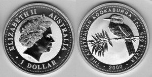 Australia 1oz 2000 kookaburra